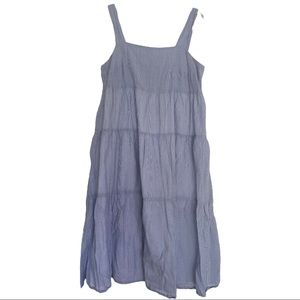 Madewell Blue Striped Sundress Size 2 EUC